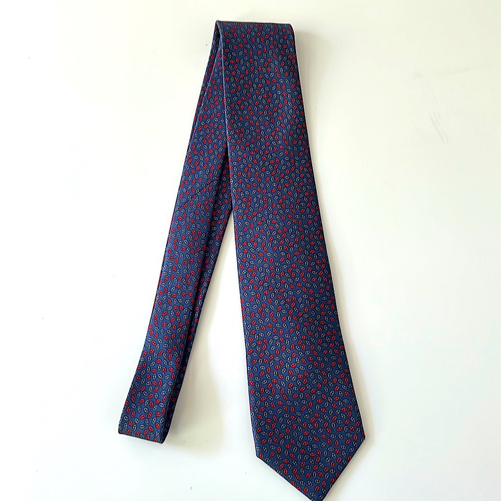 Authentic HERMES Silk Tie